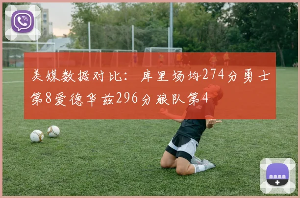 美媒数据对比：库里场均274分勇士第8爱德华兹296分狼队第4